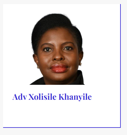 Adv Xolisile Khanyile - OO