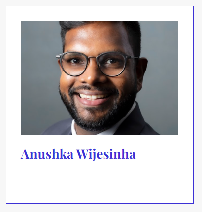 Anushka Wijesinha - OO