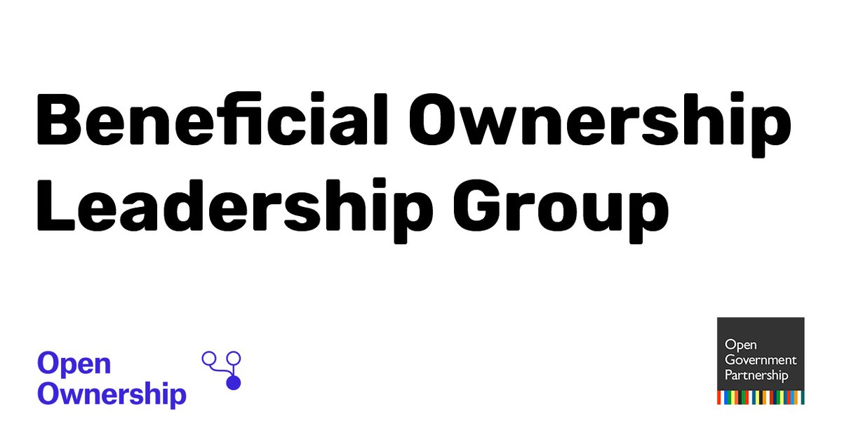 Beneficial Ownership Leadership Group: Impact, achievements, and future ...