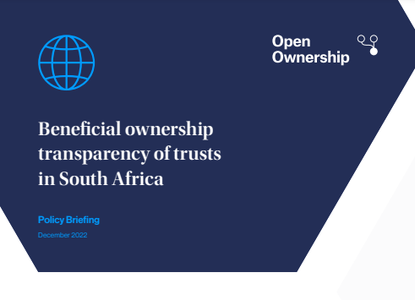 Beneficial ownership transparency of trusts in South Africa