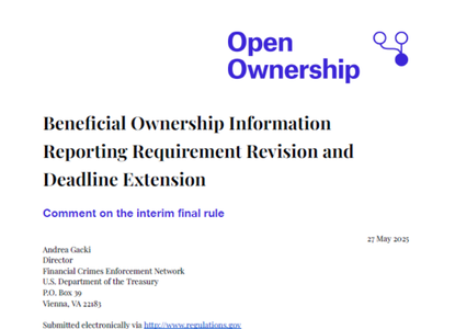 Comment on US CTA interim final rule 2025 thumbnail