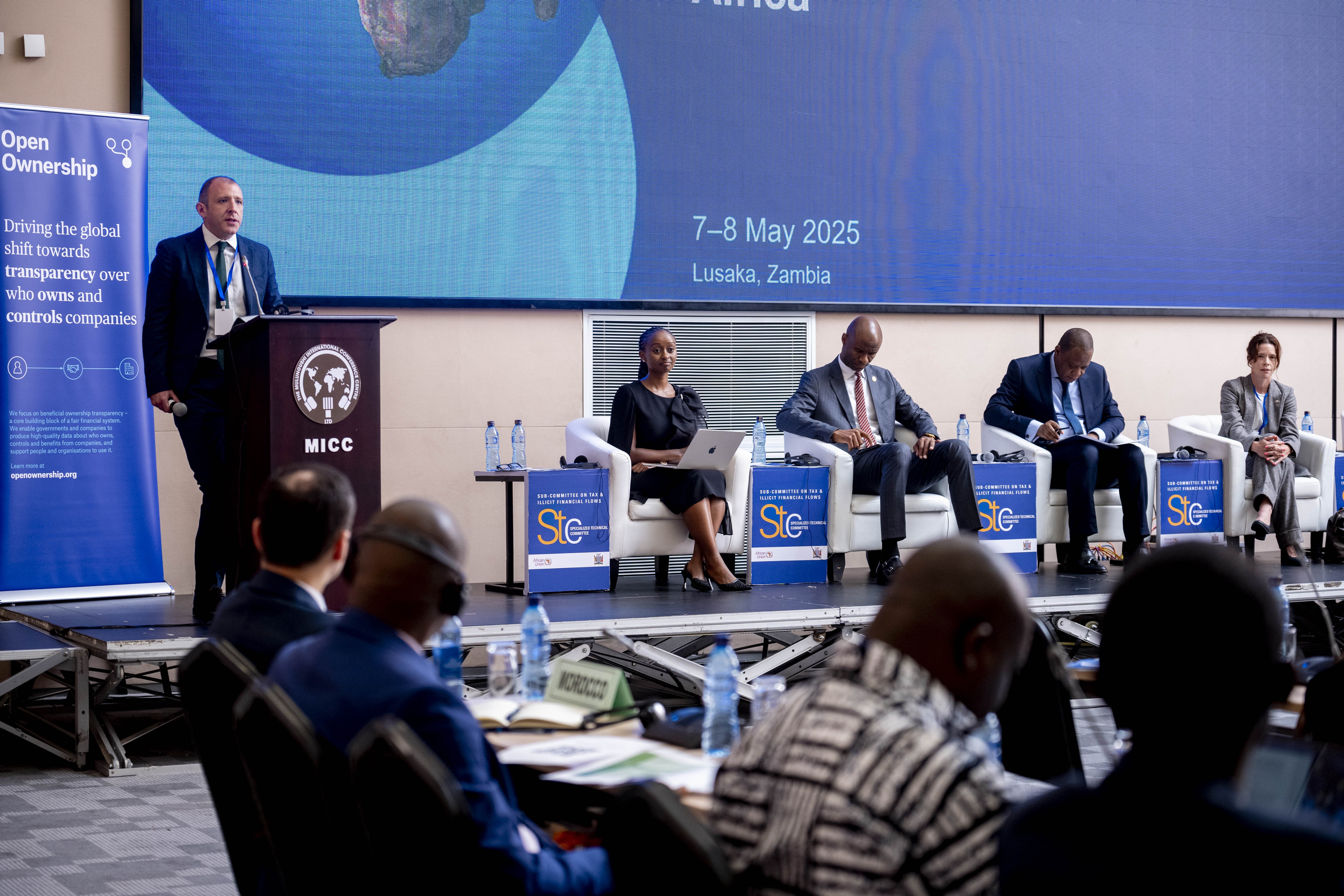 Thom Townsend, Open Ownership’s Executive Director highlighted Africa’s prominent role in BOT reforms during the event