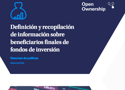 Definición y recopilación de información sobre beneficiarios finales de fondos de inversión (image)