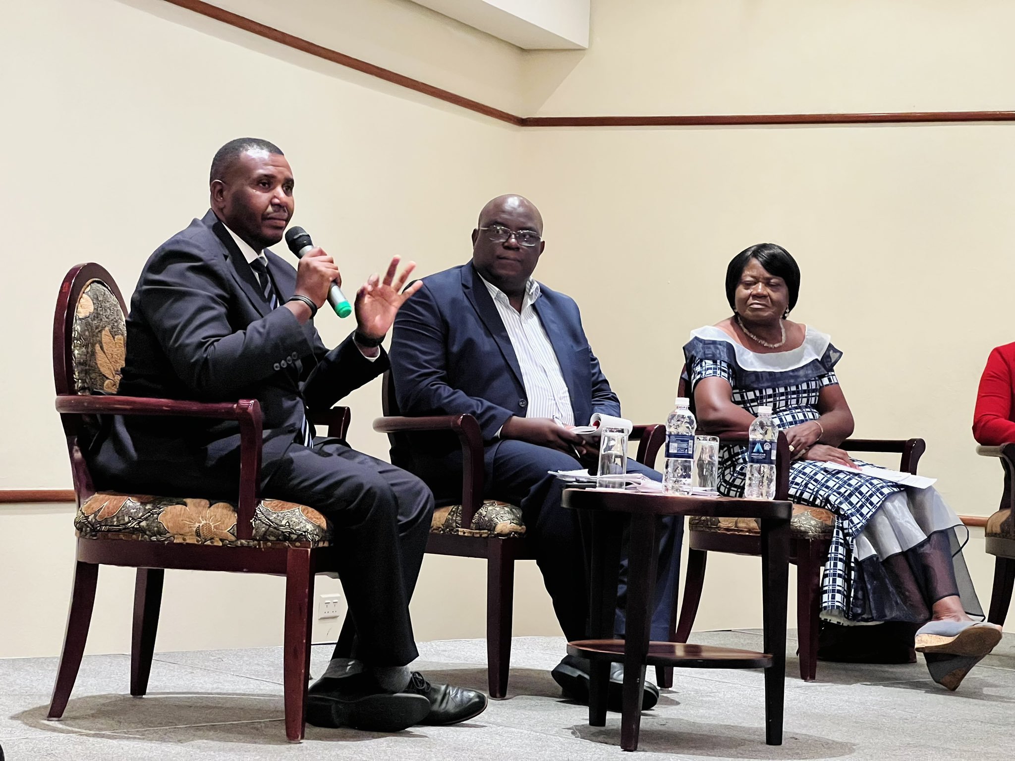 Panel discussion on BOT in Zambia during the 2023 Summit for Democracy. Photo: TI Zambia