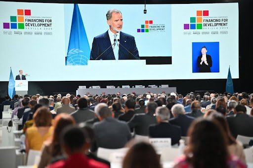The King of Spain, Felipe VI, officially opened the 4th International Conference on Financing for Development in Seville, Spain, on 30 June 2025. Photo: UNECA