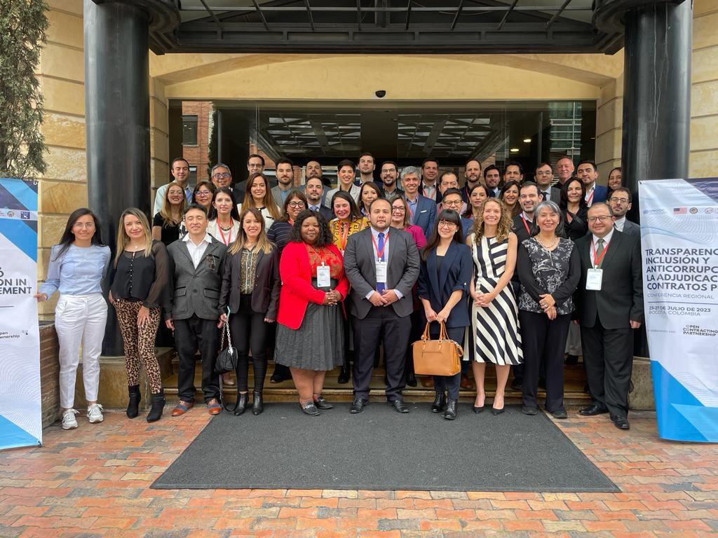 Participants from across the LAC region at the conference in Bogota, Colombia in July 2023