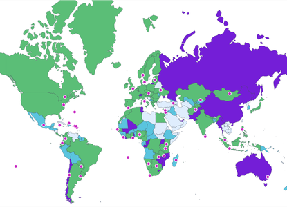 Open Ownership Map - screengrab taken on 17 October 2024