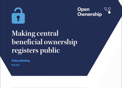 Making central beneficial ownership registers public