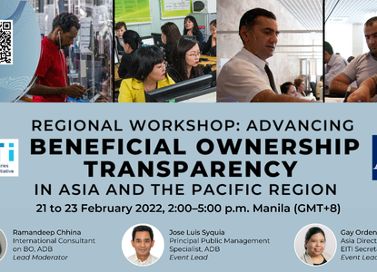 Regional Workshop on Advancing Beneficial Ownership Transparency in Asia and Pacific Region